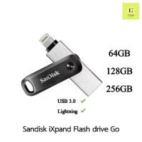 ราคา SanDisk iXpand Flash Drive Go 64GB 128GB 256 GB USB 3.0 , Type A , USB A , ios , iphone , lightning เก็บข้อมูล ไอโฟน (1729697755608353582)