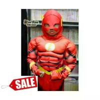 ราคา เวลาพิเศษ Cosplay ชุดฮีโร่เด็ก ชุด The Flash ชุดซุปเปอร์ฮีโร่ เดอะแฟลช มีกล้าม แบบไม่มีรองเท้าTikTok (1734377557745894499)