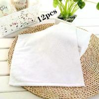 ราคา Flash Sale- ผ้าขนหนูเช็ดมือ ส่ง 12 ผืน 12x12 นิ้ว หนา1.5ปอนด์ (1733489486100399359)