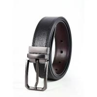 ราคา Flash Sale- ♙Imperial horse M9009 กล่องของขวัญเข็มขัดหนัง pu สําหรับผู้ชาย Flip Dual Purpose✪ (1733789097867445544)