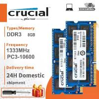 ราคา Crucial 8GB RAM DDR3 1333MHz SODIMM RAM 1.5V 2Rx8 2Rx8 PC3-10600S Laptop Memory module (1731246113453475970)