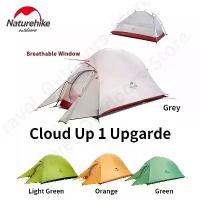 ราคา Naturehike Cloud Up 1 รุ่นอัปเกรด สำหรับ 1 คน น้ำหนัก 1.5 กก. เต็นท์แคมป์ปิ้งกันน้ำ ผ้าไนลอน 20D พร้อมซิลโคนแบบเคลือบ เต็นท์สำหรับนักเดินทาง มาพร้อมเสื่อ (1734350837374747706)