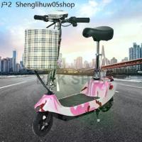 ราคา (ใหม่) สกู๊ตเตอร์ไฟฟ้า Electric Scooter 24V ไฟหน้า LED สกูตเตอร์ไฟฟ้า E-Scooter มอเตอร์ 350W รองรับน้ำหนัก 150 กิโลกรัม (1734003412709377233)