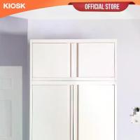 ราคา [จัดส่งพร้อมติดตั้งฟรี] KIOSK ตู้เสริมตู้เสื้อผ้าKIOSK รุ่นIXY บานเปิด W91.5 x D56 x H44 **ออก E-taxได้** (1730274057395145160)