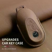 ราคา ปลอกกุญแจรถหนังสำหรับ Mercedes Benz C E S Class GLC W206 W223 W214 E300 C260 C300 S450 S500 S400 (1734271425009255534)