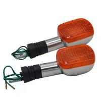 ราคา 1 Pair Turn Signal Lights Motorcycle Indicators Flowing Flashing for Honda Honda Shadow VTX Steed Rebel Magna 250 400 75 (1734419941507826719)