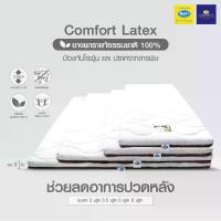 ราคา ที่นอนท็อปเปอร์ขนาด 6 ฟุตSatin Heritage ที่นอนยางพารา (Topper) ขนาด 6 ฟุต 5 ฟุต 3.5 ฟุต หนา 2 นิ้ว ช่วยลดอาการปวดหลัง (1734402528080725045)