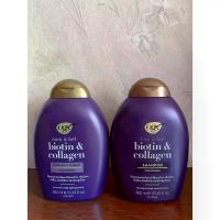 ราคา *Free Shipping* Ogx Shampoo or Conditioner, Biotin and Collagen Formula, Size 385ml (Select Shampoo or Conditioner) (1734342226929878270)