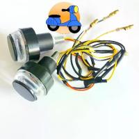 ราคา 【COD】 ไฟเลี้ยวปลายแฮนด์ ไฟตกแต่งปลายแฮนด์ Bar End Indicator (LH/RH) สำหรับ สโคมาดิ Scomadi TT125i, TT200 (ไม่มีหม้อน้ำ) (1734428686410941971)
