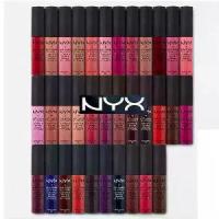 ราคา [Tiktok] NYX Soft Matte Lip cream สี ( SMLC01-SMLC64 ) ลิปแมท ขนาด ปกติ 8 กรัม. (1733962269002532596)