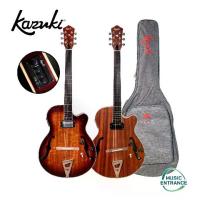 ราคา Kazuki HJ01 Hybrid Guitar Jazz Hollow Body กีตาร์ ไฮบริด กีตาร์แจ๊ส โทนวินเทจ (1734414260190151729)