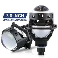 ราคา COD ANMINGPU Bi-led Lens 3.0 inch Hella 3R G5 100W 30000LM LED Projector Headlight Lenses H4 H7 H1 H11 9005 LED Lamps 6000K Car Headlamp Re-Styling (1734414406238897472)
