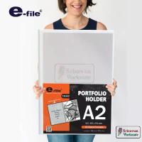 ราคา e-file PORTFOLIO HOLDER แฟ้มเก็บเอกสาร A3 / A2 แฟ้มสะสมผลงาน 750A (1732801801448883913)