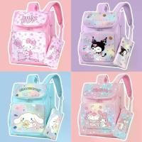 ราคา Sanrio backpack for kids girl Hello Kitty / Melody / Kulomi / Cinnamoroll backpack Large Capacity backpack pencil case set (1734145006324189133)