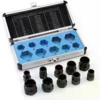 ราคา จัดส่งทันที. Block Set for Removing Damaged Nuts Broken Nut Bolt Extractor Socket Head to Take Hexagonal Screw Tool Screws Remover Threading Tool Kit Black Nuts Set (1733928129641022806)