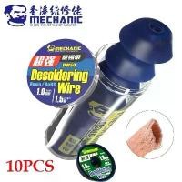 ราคา 10pcs/lot MECHANIC DW50 Desoldering Wire Braid 1.0/1.5/2.0/2.5/3.0/3.5mm Solder Wick Remover Tin Suction PCB BGA Soldering Tool (1733612697471976487)