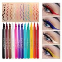 ราคา ดินสอเขียนขอบตาชนิดน้ำ กันน้ำ สีรุ้งด้าน สีสันสดใส สีขาวและสีชมพู ปากกา อายไลเนอร์ เครื่องสำอาง ติดทนนาน (1730157618152966750)