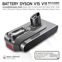 ราคา 9Gadget - แบตเตอรี่ สำหรับ Dyson V15 / V11 รับประกัน 1 ปี เครื่องดูดฝุ่น 25.2V 75.6Wh 3000mAh สำหรับ Battery SV15 SV16 SV17 SV22 SV28 SV29 SV47 V15 Detect / Detect Absolute / Detect Ultra (17314220240