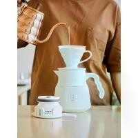ราคา กาต้มน้ำ Hario V60 แบบเทของญี่ปุ่น กาต้มกาแฟสไตล์ญี่ปุ่นสำหรับตั้งแคมป์กลางแจ้ง กาต้มน้ำสแตนเลสสีขาวแบบเก็บความร้อน (1733620186143622937)