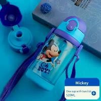 ราคา แก้วน้ำสำหรับเด็ก เครื่องครัว พลาสติกไททัน กีฬา มี 2 ฝาปิด (ฟาง + ฝาปากกา) ปลอดสาร BPA 520ml ตัวละคร Marvel สไปเดอร์แมน กัปตันอเมริกา เจ้าหญิง มิกกี้ โซเฟีย เหมาะสำหรับเด็กชายและเด็กหญิง (173000060113