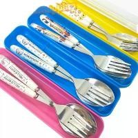 ราคา ช้อนส้อม ช้อนส้อมการ์ตูน ชุดช้อนส้อมลายการ์ตูน พร้อมกล่อง (กว้าง1.5 ยาว 7.5 นิ้ว) (1733285654641608602)