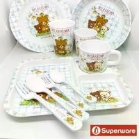 ราคา Rilakkuma Forest จานข้าว ช้อนส้อม แก้วน้ำเมลามีน ริลัคคุมะ Superware ศรีไทยซุปเปอร์แวร์ [ขายเป็นชิ้น/เลือกรหัสสินค้า] (1729573009837492690)