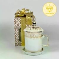 ราคา [พร้อมส่ง] แก้วน้ำ ลายมุกน้ำทอง บรรจุกล่องกระดาษพิมพ์ลายไทย (กล่องคละสี ) เบญจรงค์ที่ระลึกเกษียญอายุ ของรับไหว้ ของขวัญปีใหม่ (1733296966059525619)