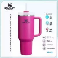 ราคา Stanley Official แก้วน้ำ Tumbler 40 OZ/1180ML -Rose Red รุ่น Adventure Quencher H2.0 Flowstate หลอดดูด ถ้วย Thermos Cup แก้วน้ำ Office Car (1733832082658985155)