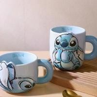 ราคา แก้วกาแฟลายนูนดิสนีย์สติช แก้วเซรามิกคุณภาพสูง แก้วนม แก้วกาแฟ (1733195759674426550)