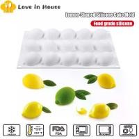 ราคา แม่พิมพ์ซิลิโคนเค้กมูสรูปมะนาว 15 มะนาว แม่พิมพ์ช็อคโกแลตของหวาน ใช้สำหรับตกแต่งเค้ก ลูกอม อุปกรณ์อบในครัว (1729724452705175585)