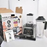ราคา เครื่องปั่นแรงดันไฟฟ้า 6000W เครื่องปั่นสมูทตี้ เครื่องปั่นตั้งโต๊ะ พร้อมภาชนะ 2.5L เครื่องผสมอาหารมืออาชีพ เหมาะสำหรับน้ำแข็ง ถั่ว และผลไม้ (1732321336914512506)