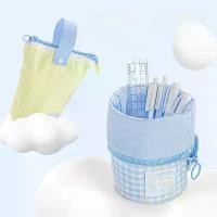 ราคา กล่องดินสอแนวตั้งพับได้ นม Rosyposy Soft Set สีมูลค่า ดีไซน์เพดาน ความจุมาก กระเป๋าเก็บของ กล่องดินสอ (1730469848444210044)