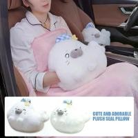 ราคา ตุ๊กตาแมวน้ำการ์ตูน ตุ๊กตายัดนุ่นน่ารัก ของเล่นสัตว์เลี้ยง ตุ๊กตาแมวน้ำสไตล์คาวาอี้ ดีไซน์สร้างสรรค์ หมอนตุ๊กตาแมวน้ำตกแต่ง (1734102074301056126)