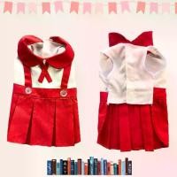 ราคา เสื้อแฟชั่น (สินค้าพร้อมส่ง)ชุดนักเรียนน้องหมา ชุดนักเรียนน้องแมว เสื้อน้องหมา เสื้อน้องแมว เสื้อผ้าสัตว์เลี้ยง เสื้อหมา เสื้อแมว ชุดหมา ชุดแมว ชุดตรุษจีน (1734132989812049713)