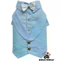 ราคา Pet cloths - Doggydolly ชุดเจ้าบ่าว สูท เสื้อผ้าสัตว์เลี้ยง เสื้อผ้าสุนัข เสื้อหมาทักซิโด้ หมาแมว เสื้อสูท ทักซิโด้ F067 (1729698523335919978)