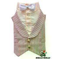 ราคา Pet cloths - Doggydolly ชุดเจ้าบ่าว สูท เสื้อผ้าสัตว์เลี้ยง เสื้อผ้าสุนัข เสื้อหมาทักซิโด้ หมาแมว เสื้อสูท ทักซิโด้ F079 (1729642619638810986)