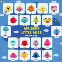 ราคา [COD] ตุ๊กตา ขนาด 10 นิ้ว Mr.men and little miss (1734426703508112662)
