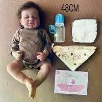 ราคา ตุ๊กตา Reborn ขนาด 48 ซม. ตุ๊กตาซิลิโคนเต็มตัว ตุ๊กตา Reborn ตุ๊กตา (1734009667157788302)