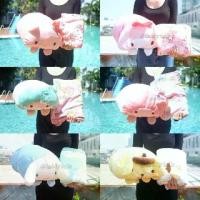 ราคา ตุ๊กตา หมอนผ้าห่ม Kitty คิตตี้ & My Melody มายเมโลดี้ Kiki Lala Cinnamonroll Sanrio นุ่มนิ่ม 15นิ้ว (100x150cm) (1734439209103885488)