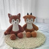 ราคา ของเล่นตุ๊กตา สไตล์ยุโรปและอเมริกา ตุ๊กตา กวาง สไตล์ Ins ของเล่นตุ๊กตา กระรอก (1732718489221760719)