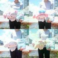 ราคา ตุ๊กตา หมอนผ้าห่ม Kitty คิตตี้ & My Melody มายเมโลดี้ Cinnamonroll Pompompurin ชุดกระต่าย ท่าหมอบ Sanrio ซานริโอ้ (1734168902174344368)