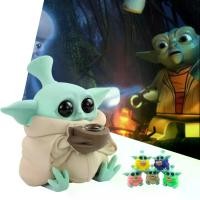 ราคา ฟิกเกอร์ Bianyi Star War ตกแต่งโต๊ะขนาดเล็ก ฟิกเกอร์ซิลิโคน Baby Yoda ของเล่นโมเดล ของขวัญสำหรับเด็ก ฟิกเกอร์ Baby Yoda (1733981244415575131)