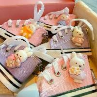 ราคา Bunny Sneaker Keychain and Backpack Charm for Students ทา มาก๊อตจิ ซานริโอ้ ตุ๊กตา ซานต้า ครอส ของเล่น ป้อน อาหาร ตุ๊กตา จิ๊กซอว์ เด็ก ข ิ ง สกิบิดี้ ทอยเล็ต ตุ๊กตา (1733217548308415848)