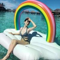 ราคา ทุ่นสีเหลืองยักษ์ ว่ายน้ำ เป็ดดังทางอินเทอร์เน็ต แหวนว่ายน้ำเป็ดเป่าลม นั่งและนอน สองคน สำหรับผู้ใหญ่ ท่องและเล่น (1732014813767763329)