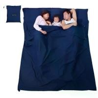 ราคา ถุงนอน เตียงเดี่ยว/เตียงคู่ Hotel Travel Sheet ถุงนอนน้ําหนักเบา Liner ถุงนอน Outdoor Camping (1734323837745857620)