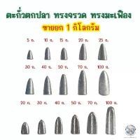 ราคา ตะกั่วตกปลา 1 กก. ตะกั่วทรงจรวด ตะกั่วทรงมะเฟือง ขนาดตะกั่วตกปลา 5g 10g 15g 20g 30g 40g 50g 70g 100g สุดปัง กัด ดักปลา ขอ ดู เบ็ดตกปลา (1734358653756933258)