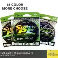 ราคา PE สาย 4 เส้น 100.3 ม. และ 500 ม. ด้ายตกปลา Dyneema เหมาะสำหรับการตกปลาทะเล เหยื่อตกปลา สายเบ็ด [COD] (1731817718208497505)