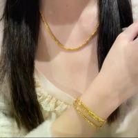 ราคา ชุบทองแท้ แข็งแรง รักษาสี ทรายโบราณ ทอง แฟลช ตาแมว สร้อยข้อมือ สร้อยคอ ประณีต สร้อยคอหรูหราเบา ๆ ทุกการแข่งขัน แพนโดร่า (1733953558768354678)