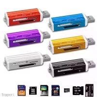 ราคา ตัวอ่านการ์ดมัลติฟังก์ชั่น USB แฟลช ออลอินวัน ตัวเขียน รองรับ Micro SD และ M2 Memory Stick (1730584787565251198)