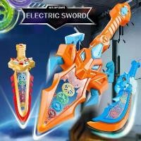 ราคา จัดส่งฟรี กทม [พร้อมส่ง]ของเล่นอาวุธแปลงร่าง ดาบของเล่นเด็ก แฟลช ไฟฟ้าที่มีสีสัน มีเสียงและแสงจำลองดาบอาวุธ (1731825523262719253)